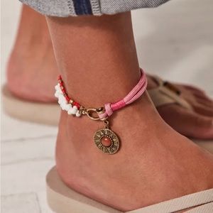 NWT Free People Breezeblock Anklet